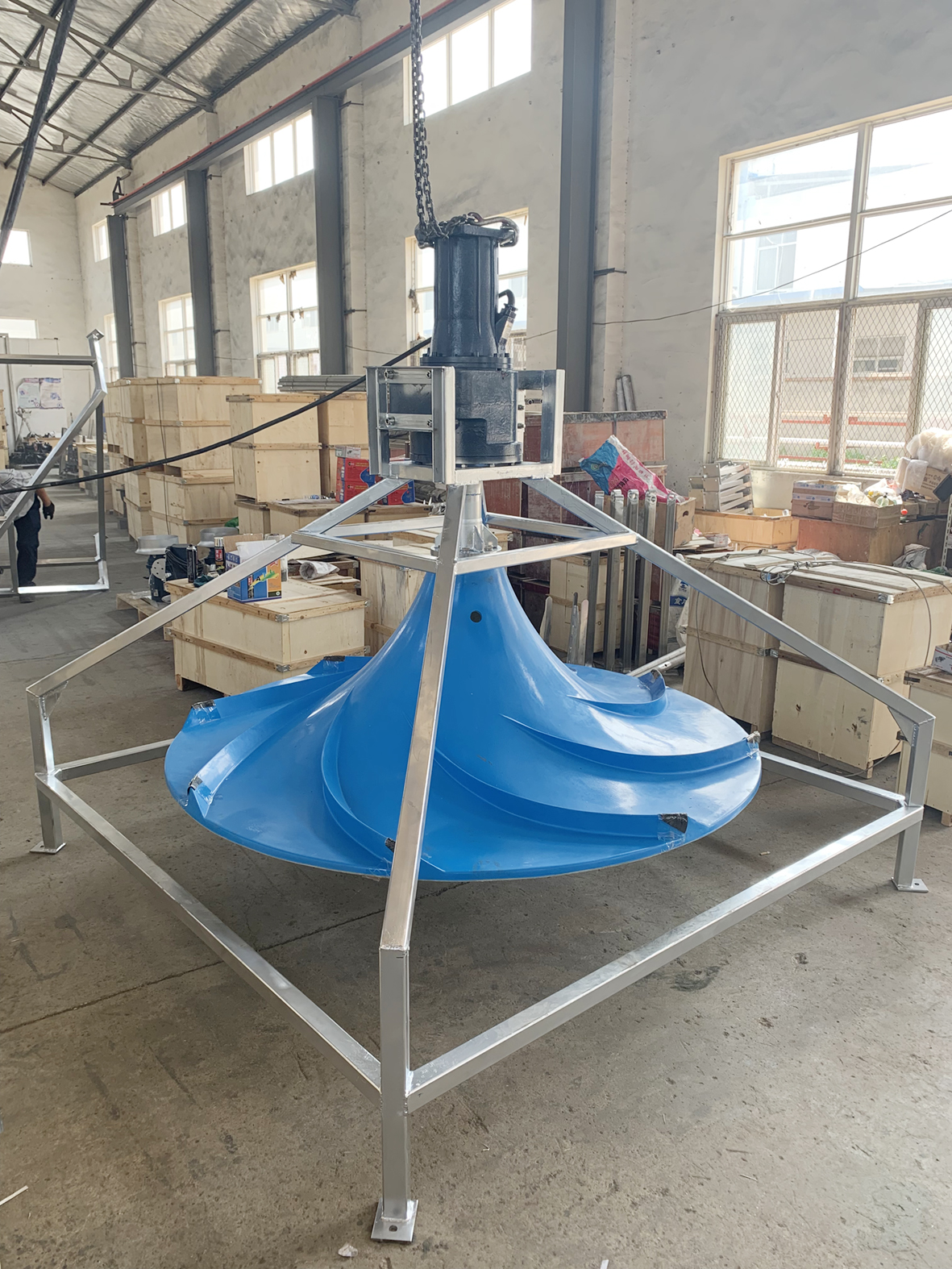 潛水雙曲面攪拌機與其它攪拌設備相比，優(yōu)勢在哪里？ | 南京藍寶石環(huán)保